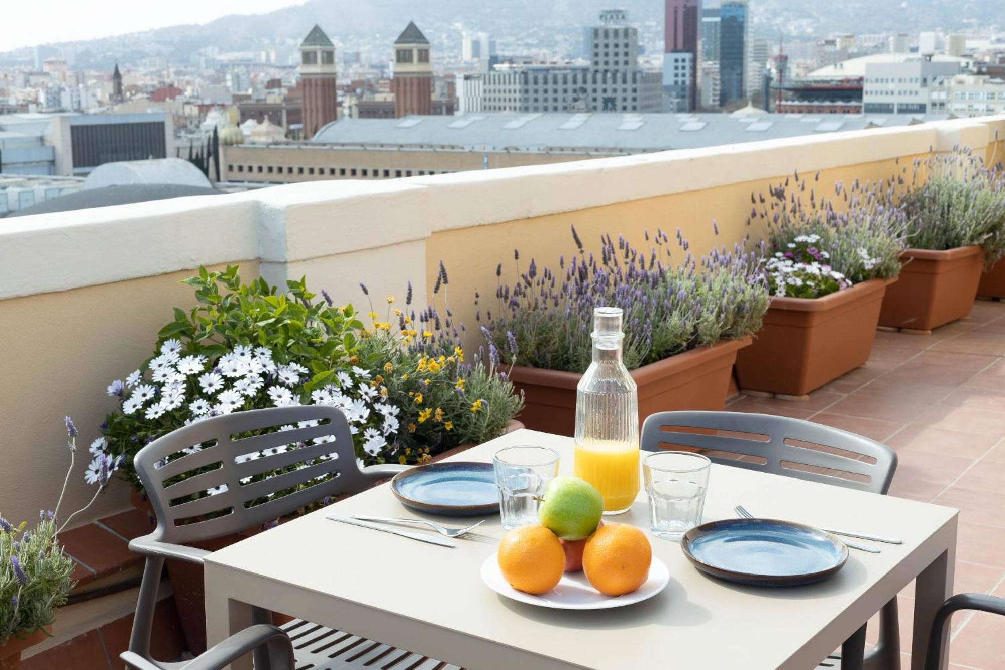 Riua - Private Terrace Penthouse Next To The Fair Barcelona Kültér fotó